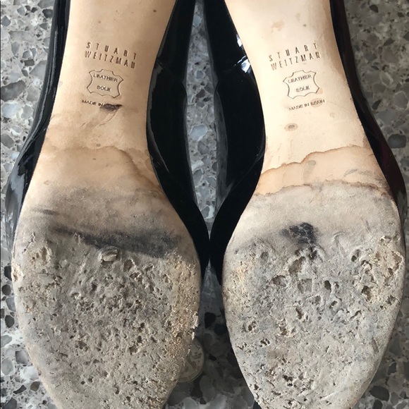 Stuart Weitzman Patent Leather Platform Highheels - Picture 5 of 7